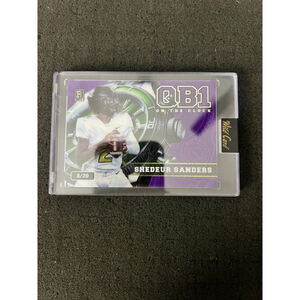 Shedeur Sanders - 2024 Wild Card - QB1 ON THE CLOCK #8/20